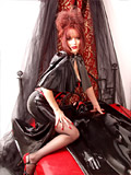 Latex dominatrix femdom pics